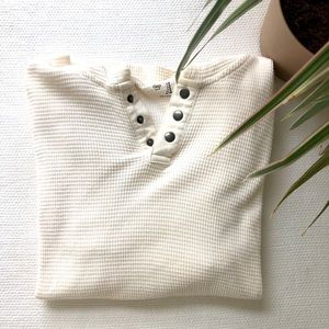 🌿 GAP Thermal Hooded Long Sleeved Shirt